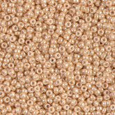 11/0 Miyuki Seed Beads Beige Glazed Luster #0593